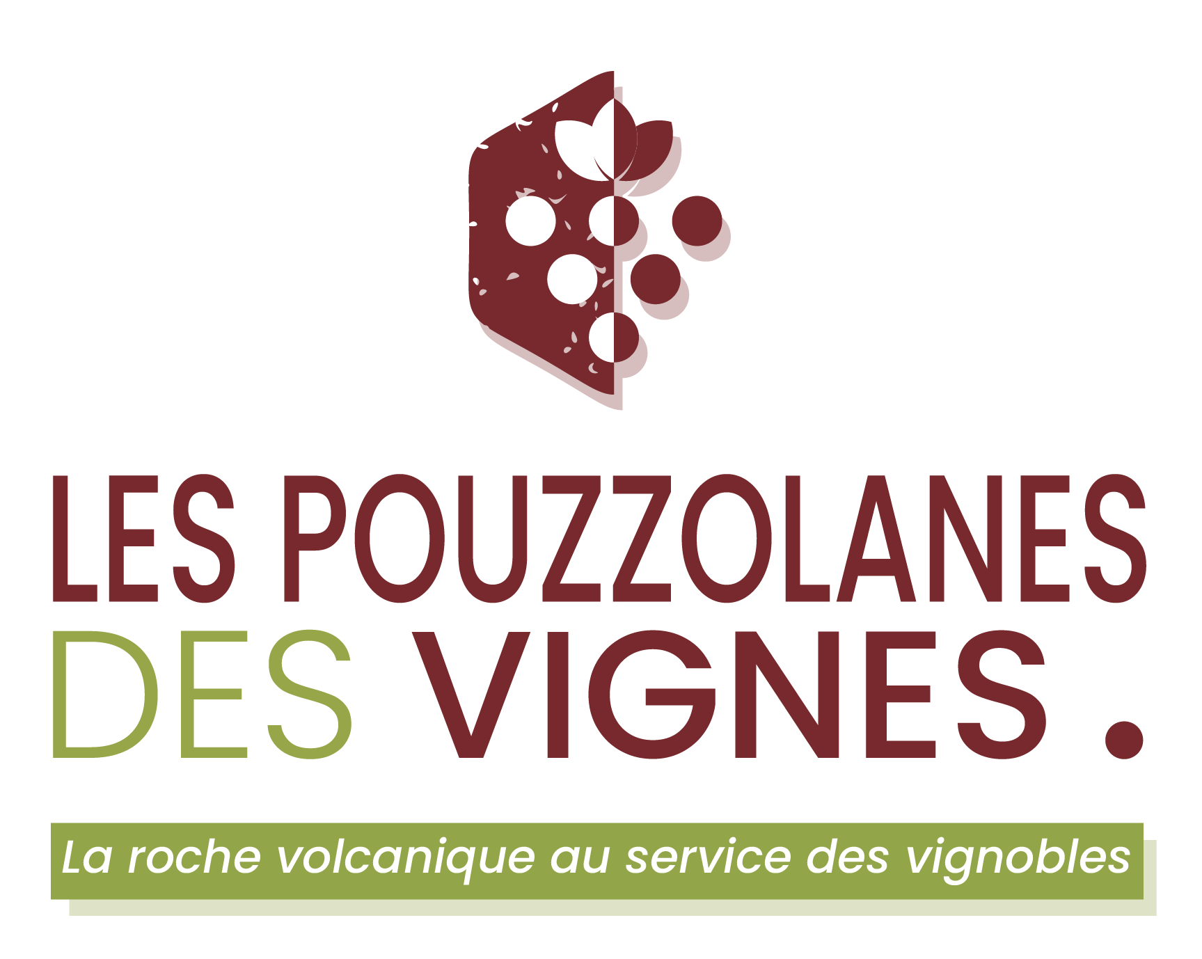 Logo pouzzolane des vignes